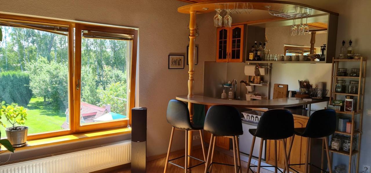 Spacious House With Indoor Pool & Sauna. Ādaži エクステリア 写真